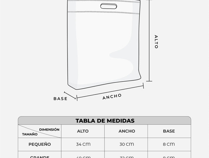 <h2>Medida estándar recomendada</h2>