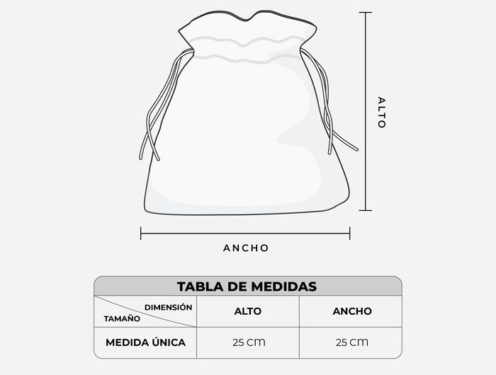 <h2>Medida estándar recomendada</h2>