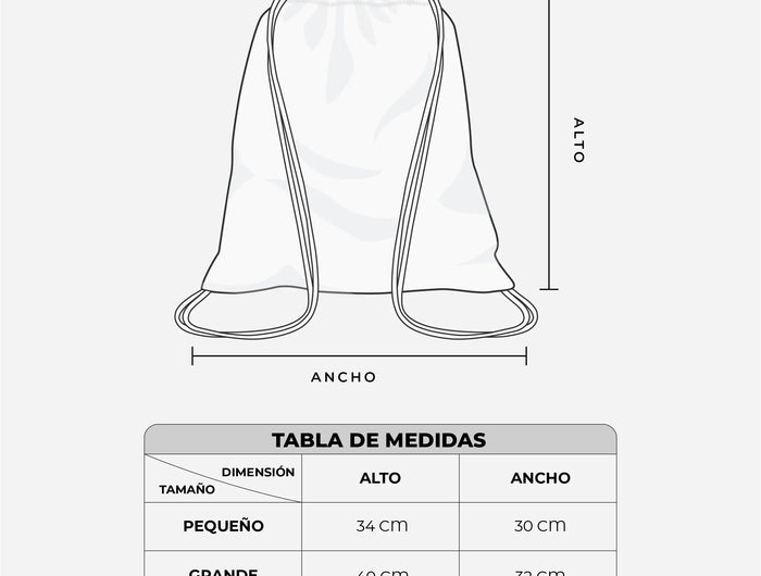 <h2>Medida estándar recomendada</h2>