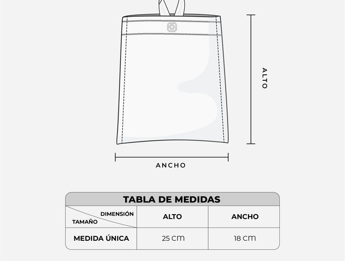 <h2>Medida estándar recomendada</h2>